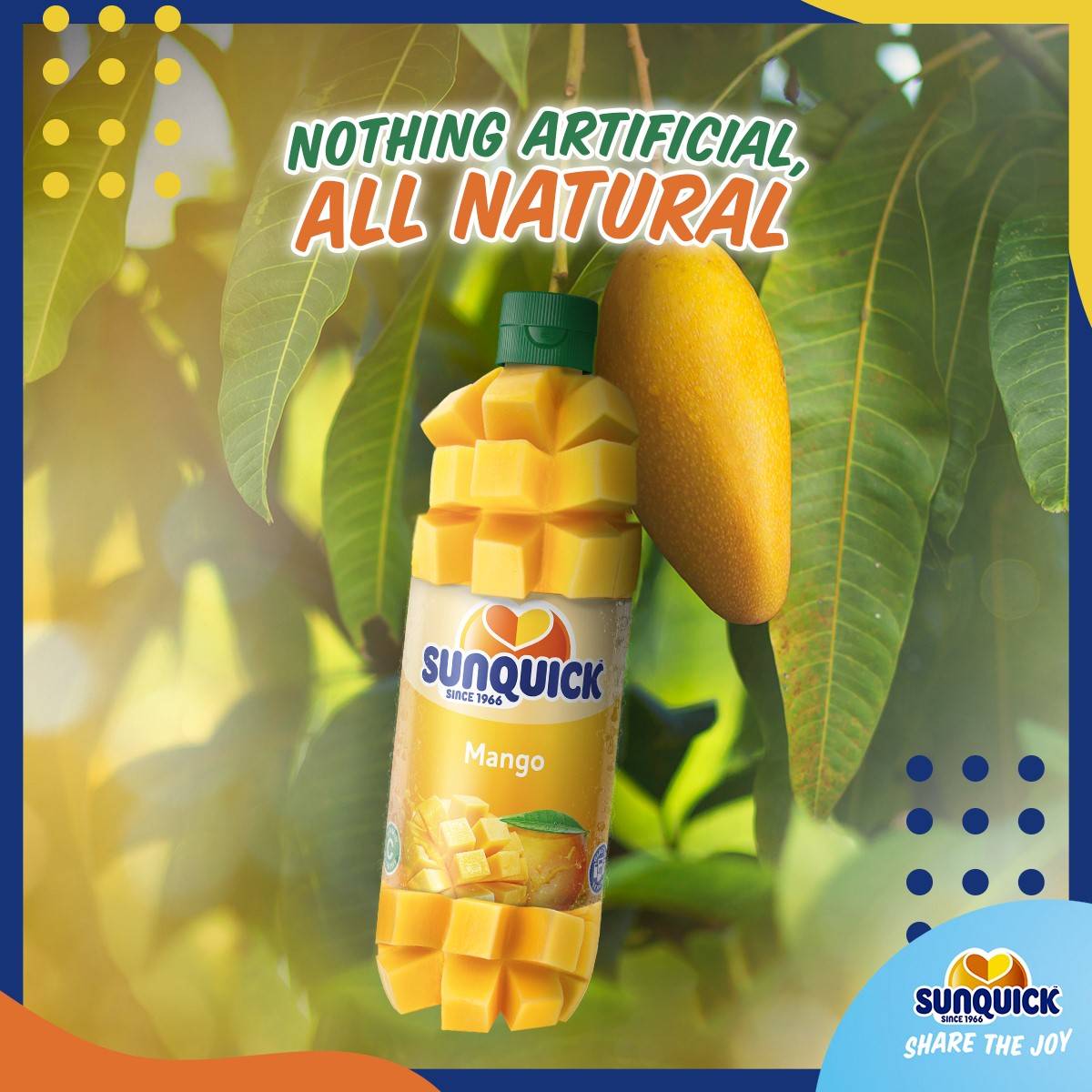 Ofiskita Sunquick Mango Fruit Drink Base 840ML